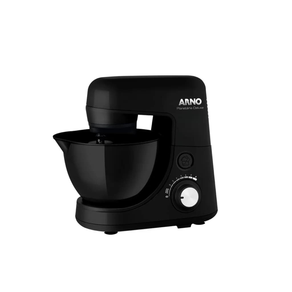 Batidora planetaria Arno Deluxe SX34, 4,1 L, 600 W, negro