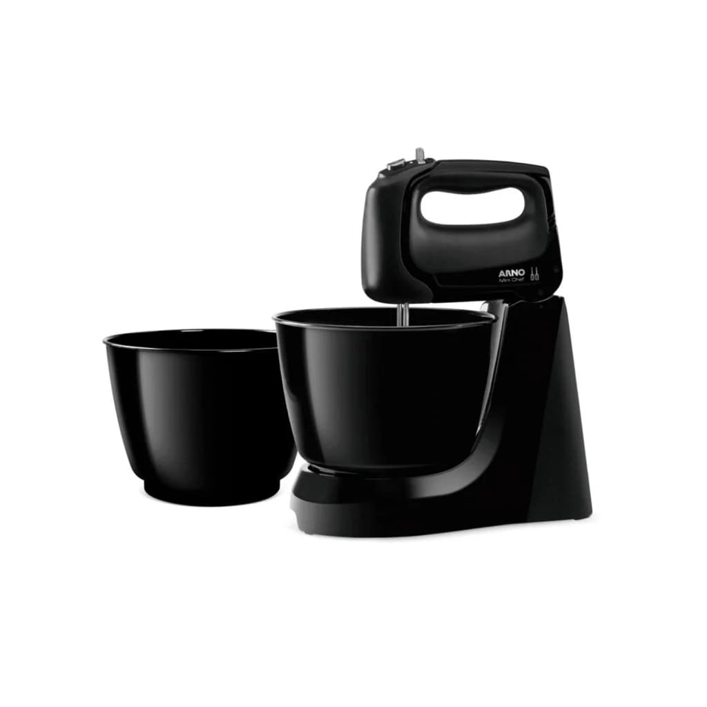 Batidora con bowl Arno Mini Chef HM11, 400 W, negro