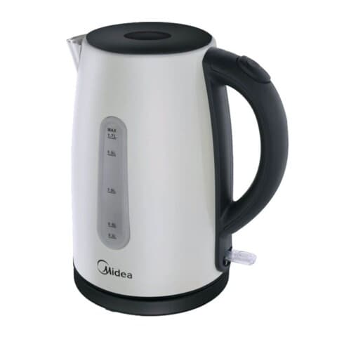Midea MK17S30B Wasserkocher, 1,7 L, 2200 W, Edelstahl