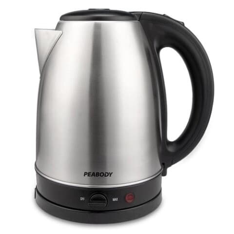 Peabody PE-K1708 Wasserkocher, 1,7 L, Edelstahl