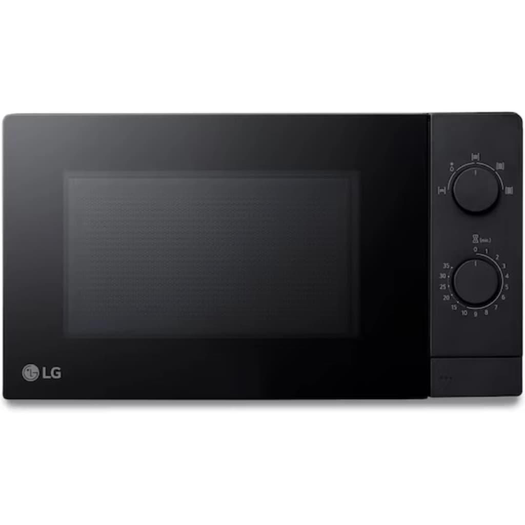 Microondas LG MS2082F, 20 L, 700 W, negro