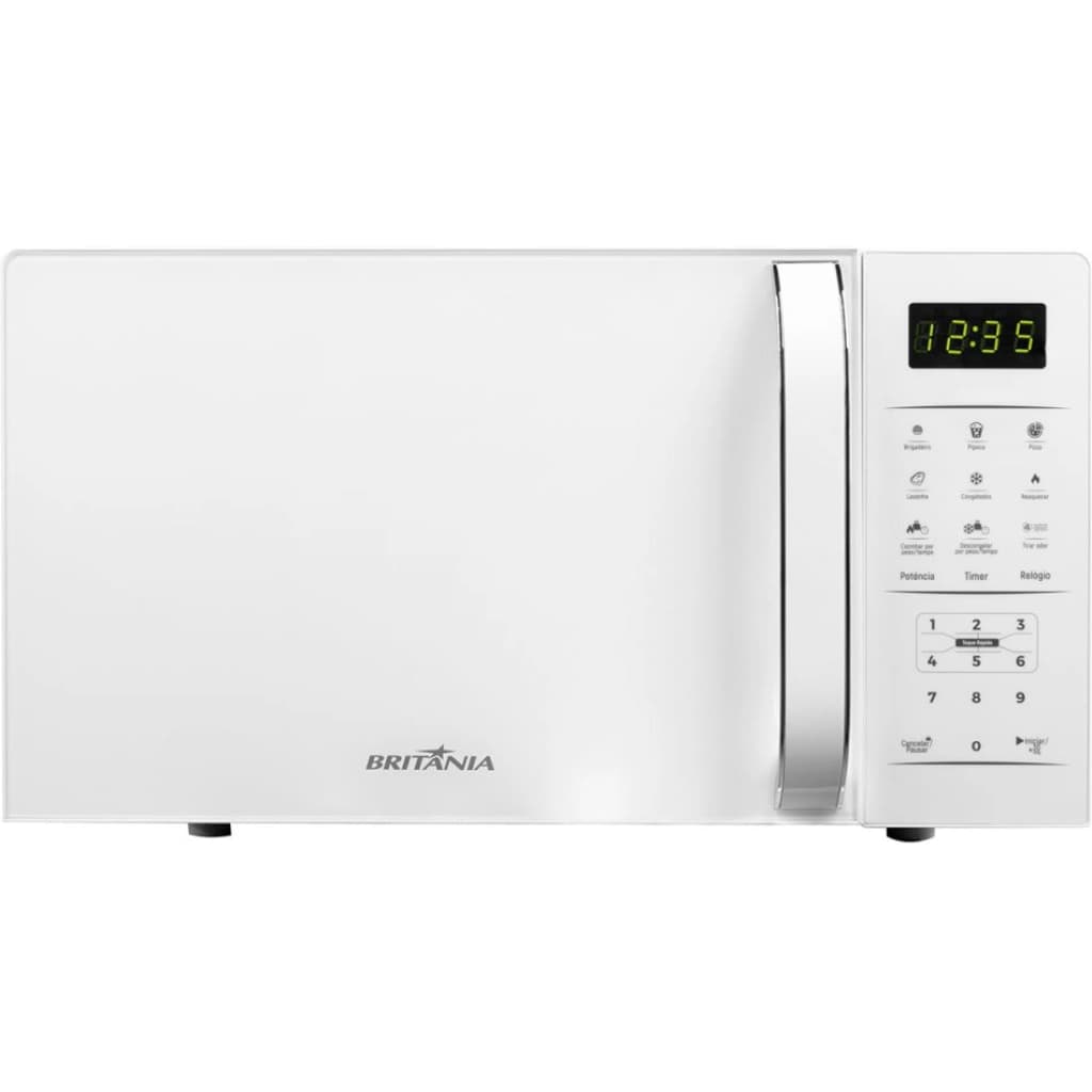 Britania PMO23BB Mikrowelle, 20 L, Weiß