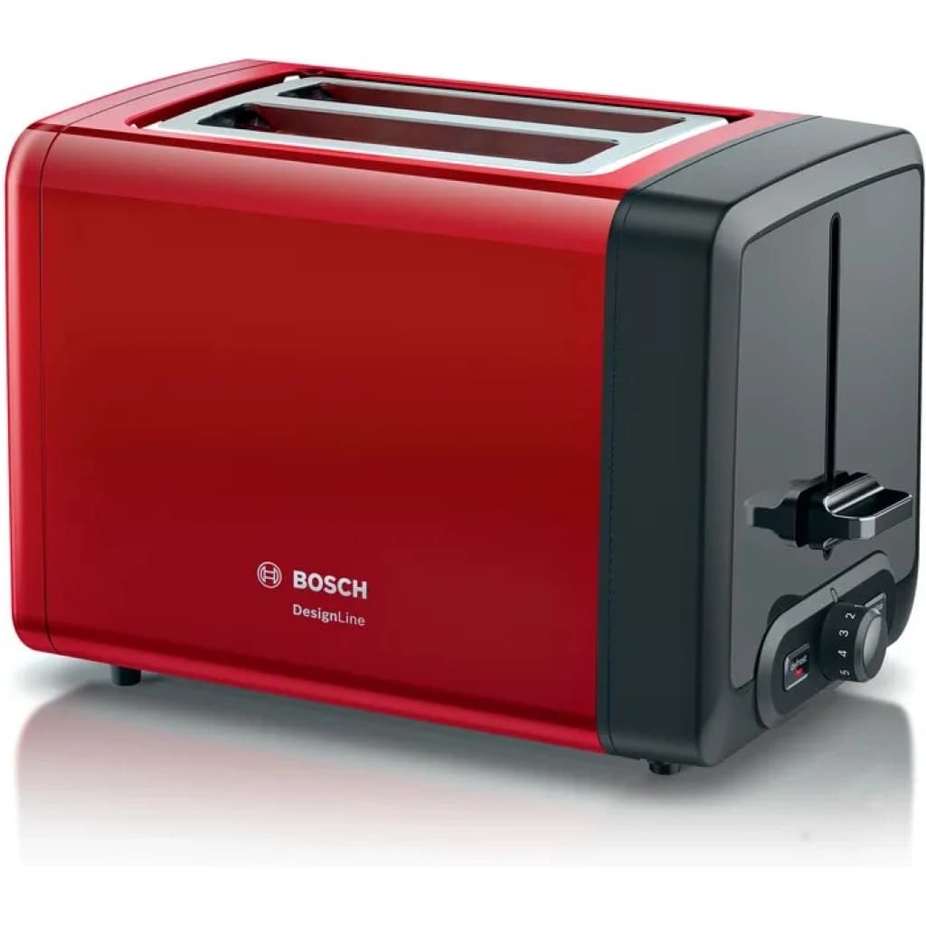Torradeira Bosch TAT4P424, 2 fatias, vermelho