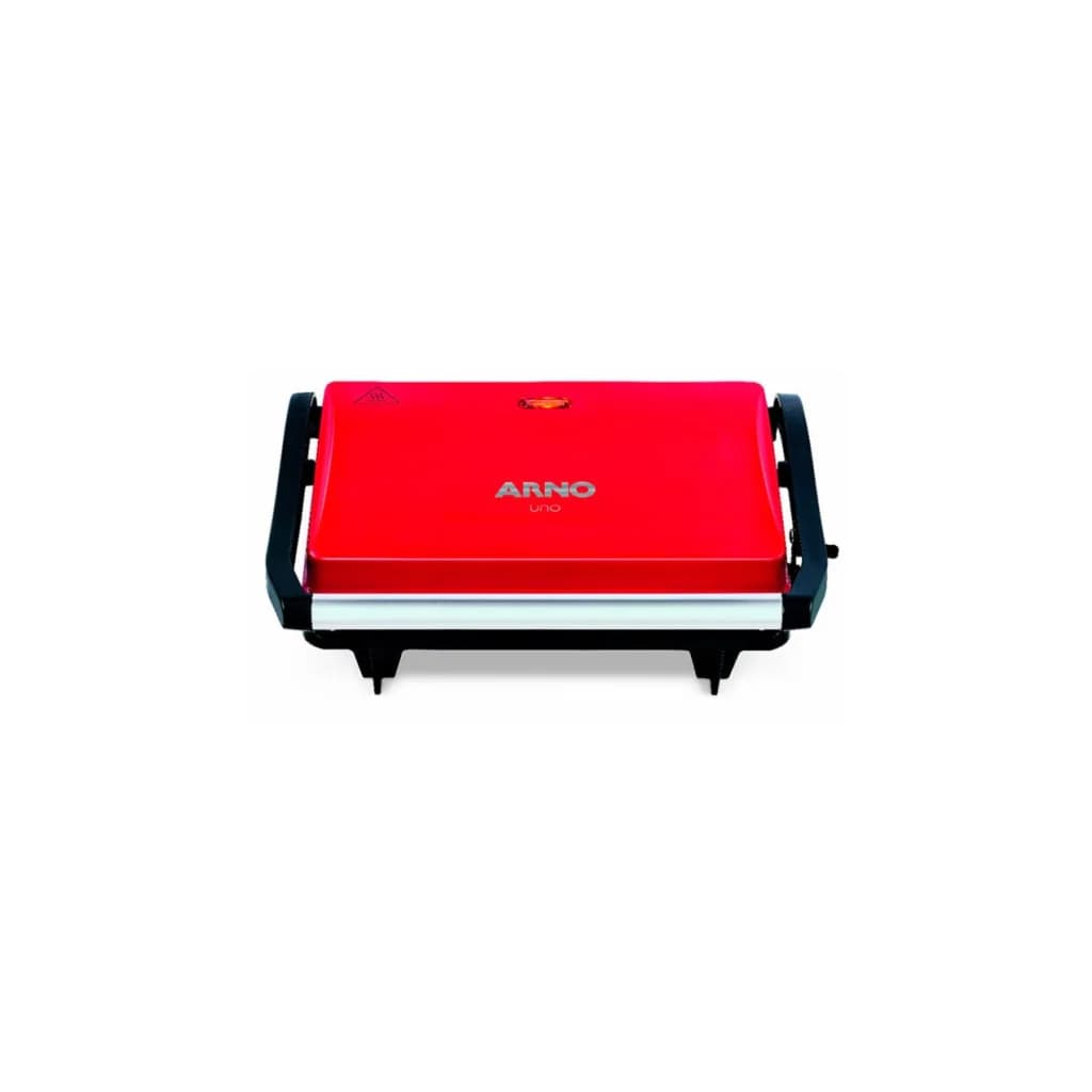 Grill eléctrico de contacto Arno Grill Compact Uno, rojo