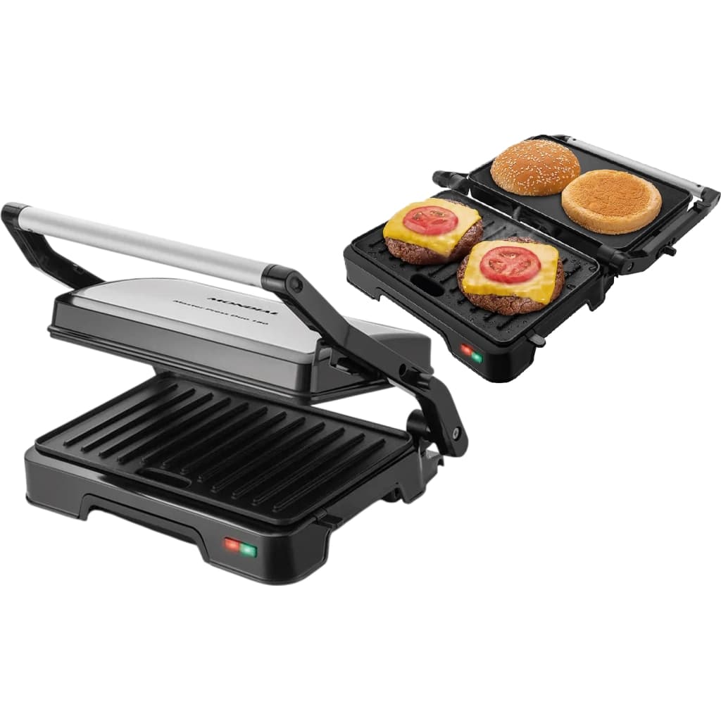 Grill eléctrico de contacto Mondial Master Press Duo PG-01-180, 1000 W, imagen 1 de 2