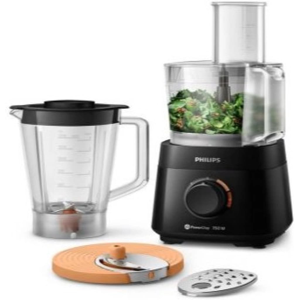 Procesadora de alimentos Philips Series 3000 HR7301/90, 1,5 L, 750 W