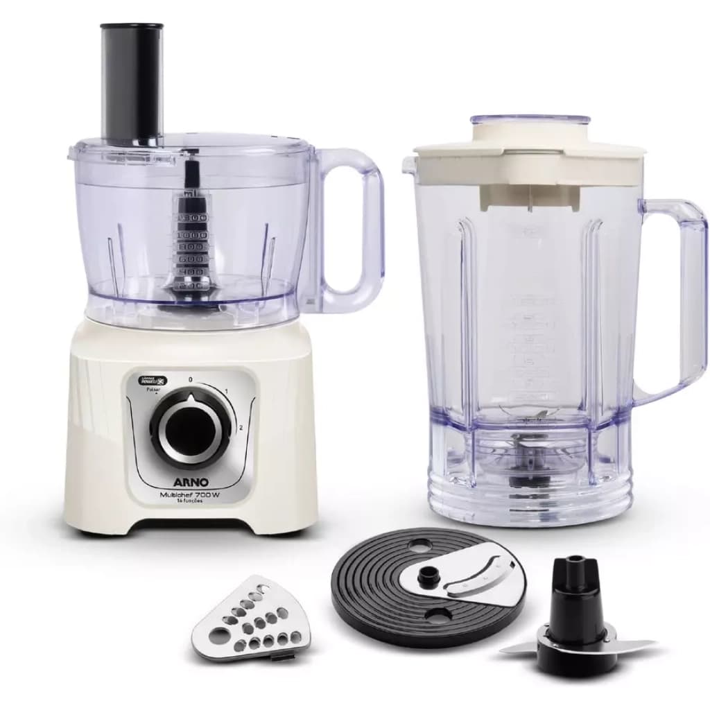 Procesadora de alimentos Arno Multichef 4-in-1 MP62, 1,5 L, 700 W