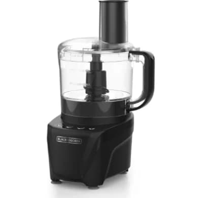 Procesadora de alimentos Black+Decker FP4342, 8 tazas, negro