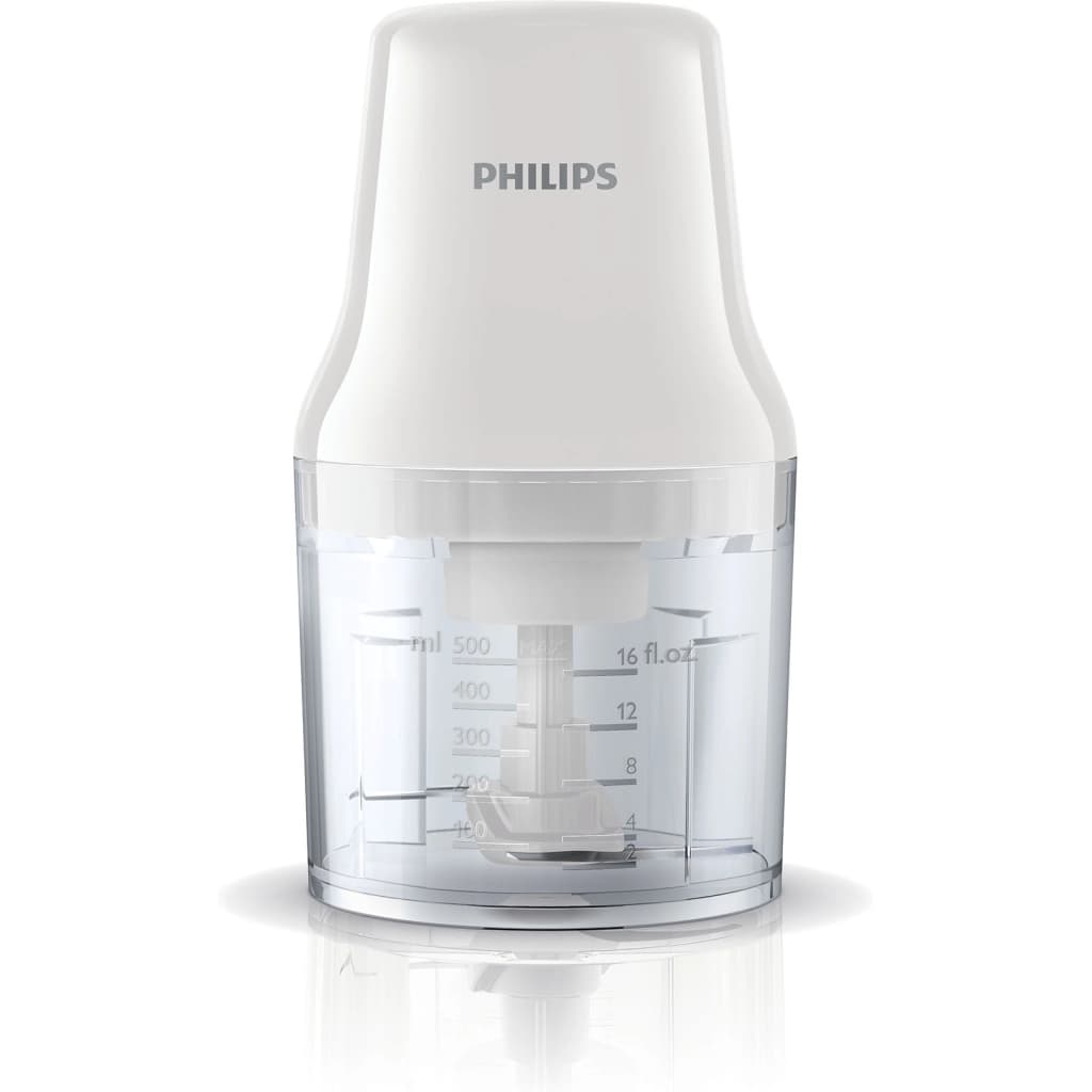Picadora Philips HR1393/00, 0,7 L, 450 W, blanco