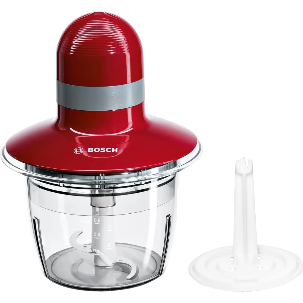 Picadora Bosch MMR08R2, 0,8 L, 400 W, rojo