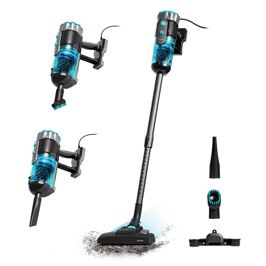 Aspirador vertical com fio Cecotec Conga Popstar 600 Vital, 18 kPa, cabo de 6 m, imagem 1 de 4