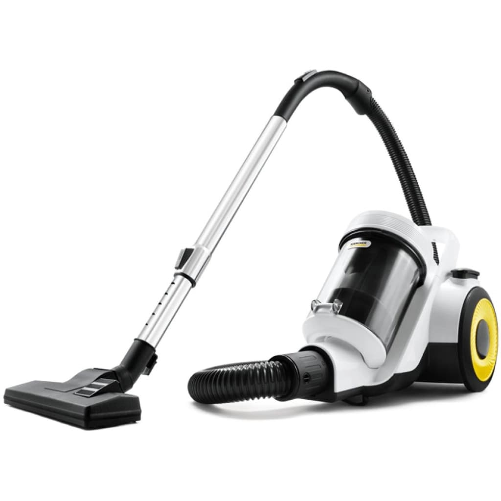 Aspiradora de arrastre sin bolsa Kärcher VCL 3 Cyclonic, 1000 W, 1,5 L, blanca