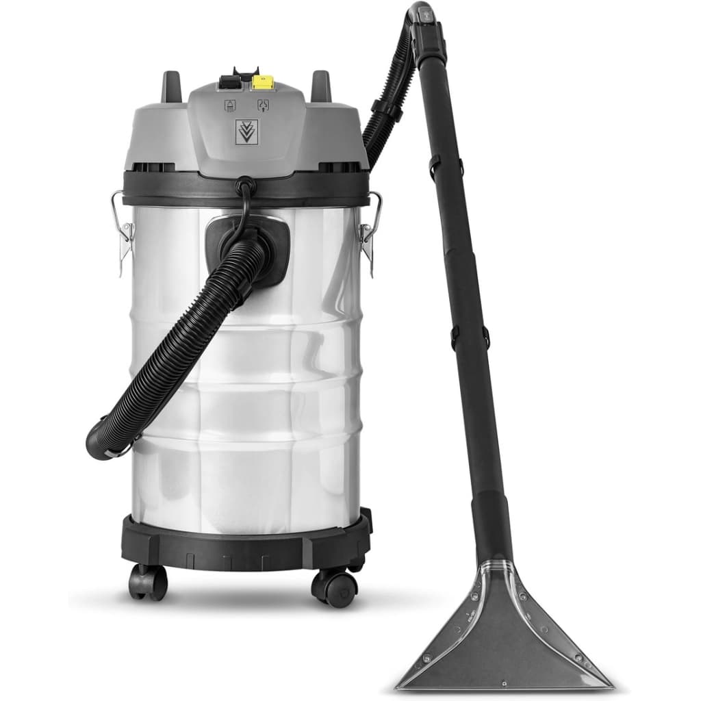 Kärcher Puzzi 4/30 Classic 5-in-1 Carpet and Upholstery Extractor, 30 L Stainless Steel