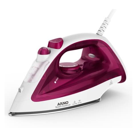 Arno Essential FV1051B2 Dampfbügeleisen, 1.100 W, Antihaftsohle, 180 ml, Bordeaux, Bild 1 von 3