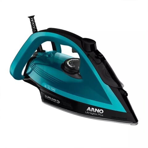 Arno UltraGliss Plus FMY Dampfbügeleisen, 2.350 W, Durilium-AirGlide-Sohle, 270 ml, Petrol