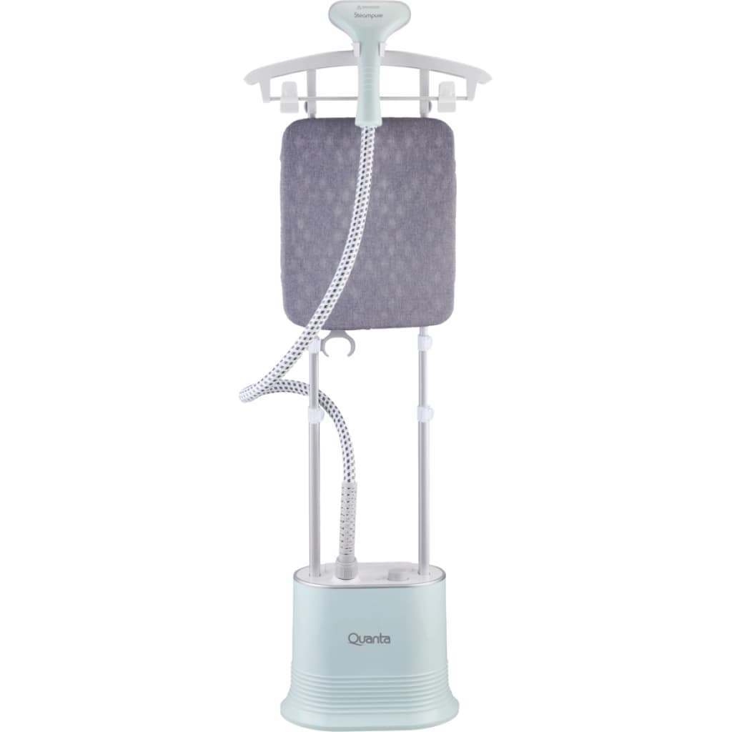 Vaporizador de roupas vertical Quanta SteamPure QTPVV200, 1,7 L, branco/verde-água