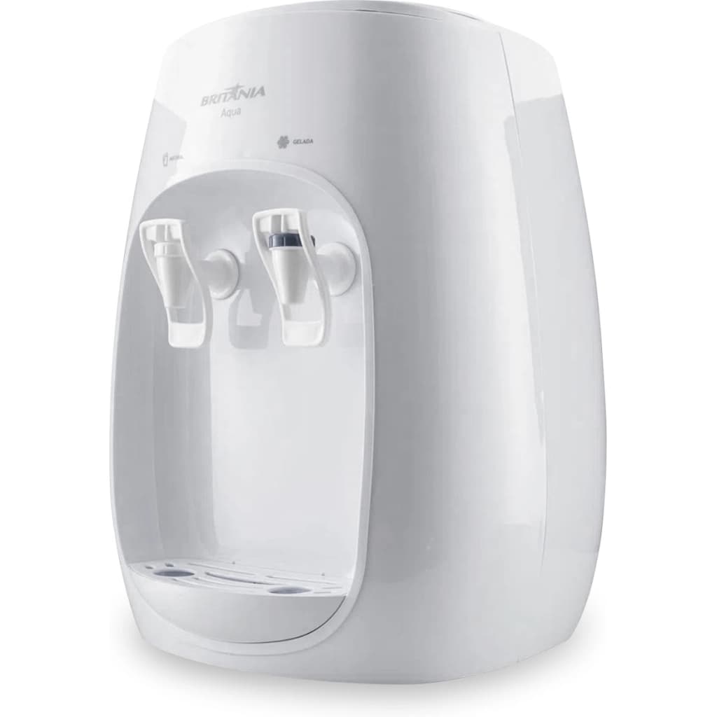 Bebedero de mesa Britânia Aqua BBE03BF, agua fría y natural, enfriamiento electrónico, blanco