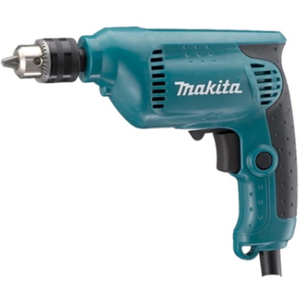 Taladro reversible Makita 6412, 450 W, 10 mm