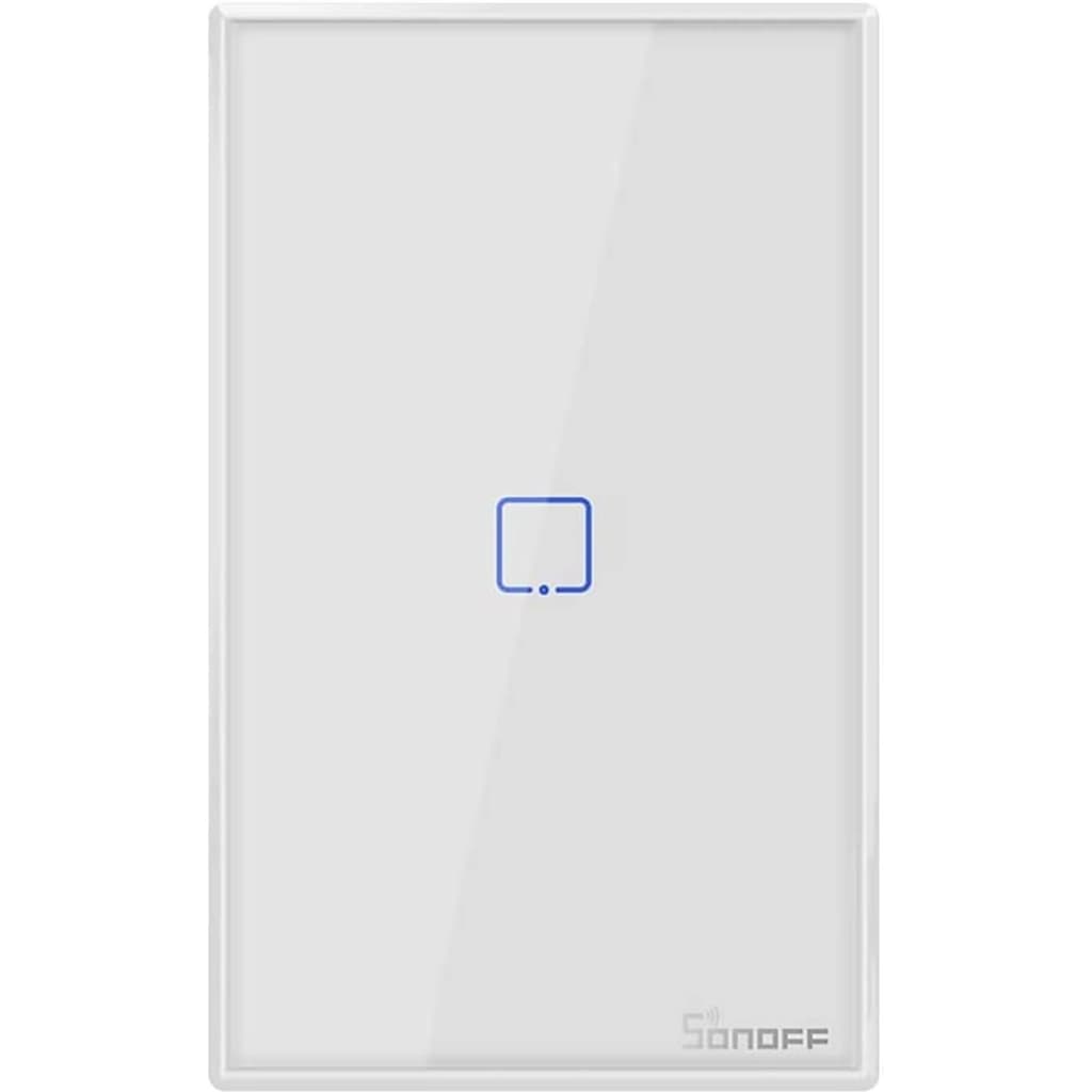 Sonoff T2US1C WLAN + RF Smart-Touch-Wandschalter, 1-fach, Weiß, Bild 1 von 1