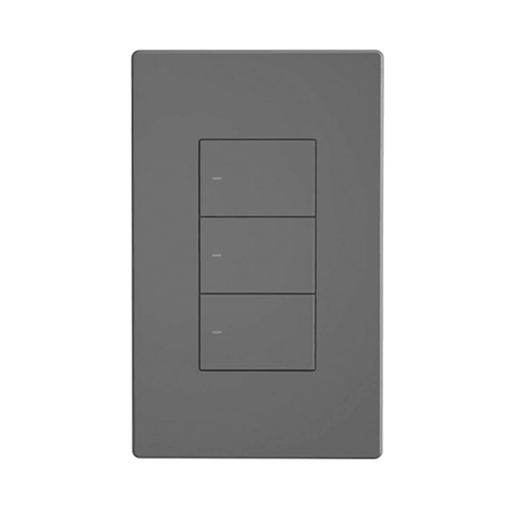 Sonoff SwitchMan M5 WLAN-Smart-Wandschalter, 3-fach, Grau