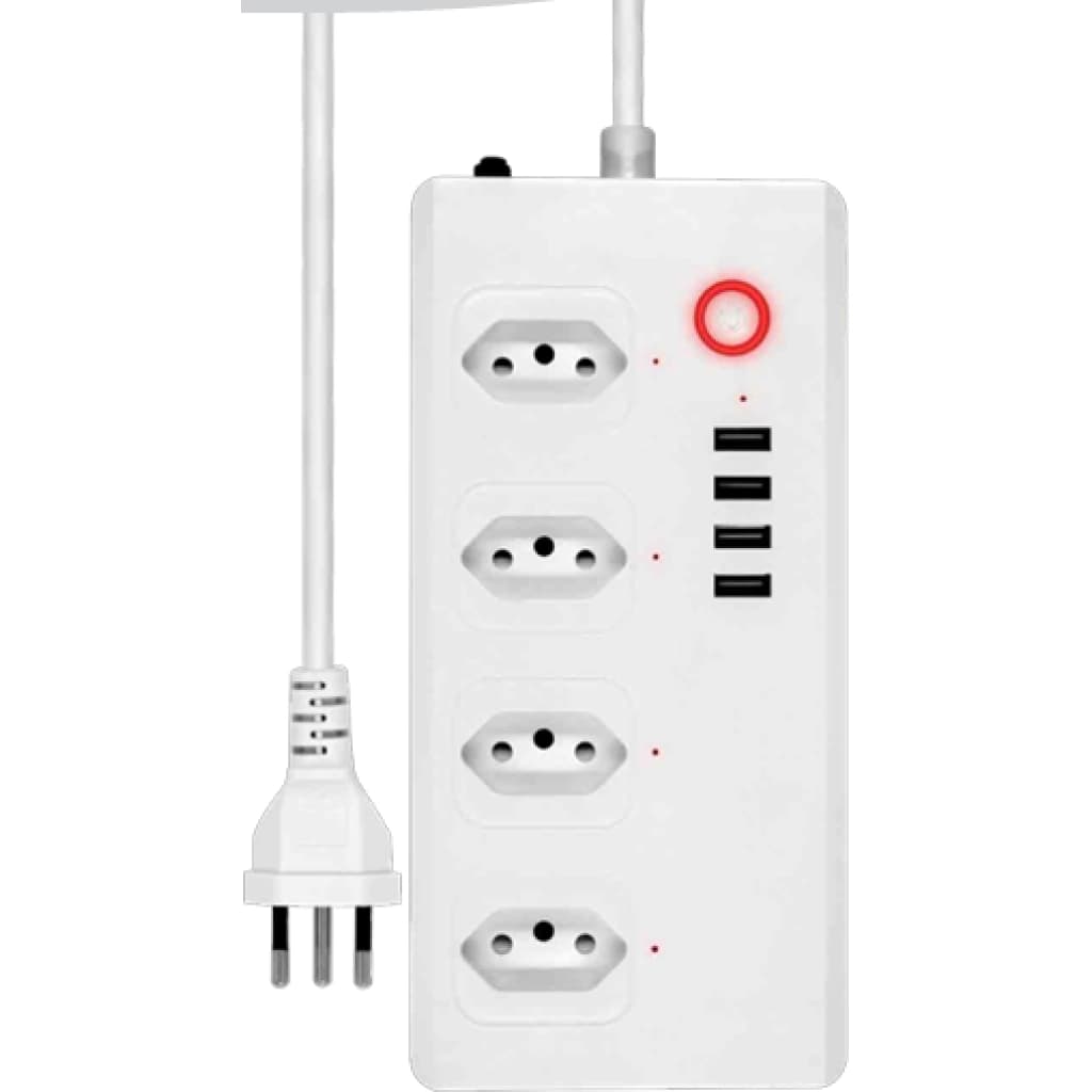 Homie Zigbee Smart-Steckdosenleiste, 4 Dosen + 4 USB