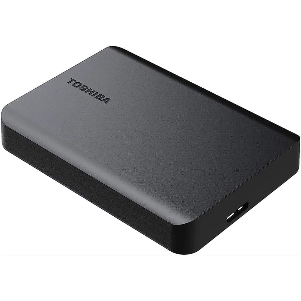 HD externo portátil Toshiba Canvio Basics 1 TB, USB 3.2, preto