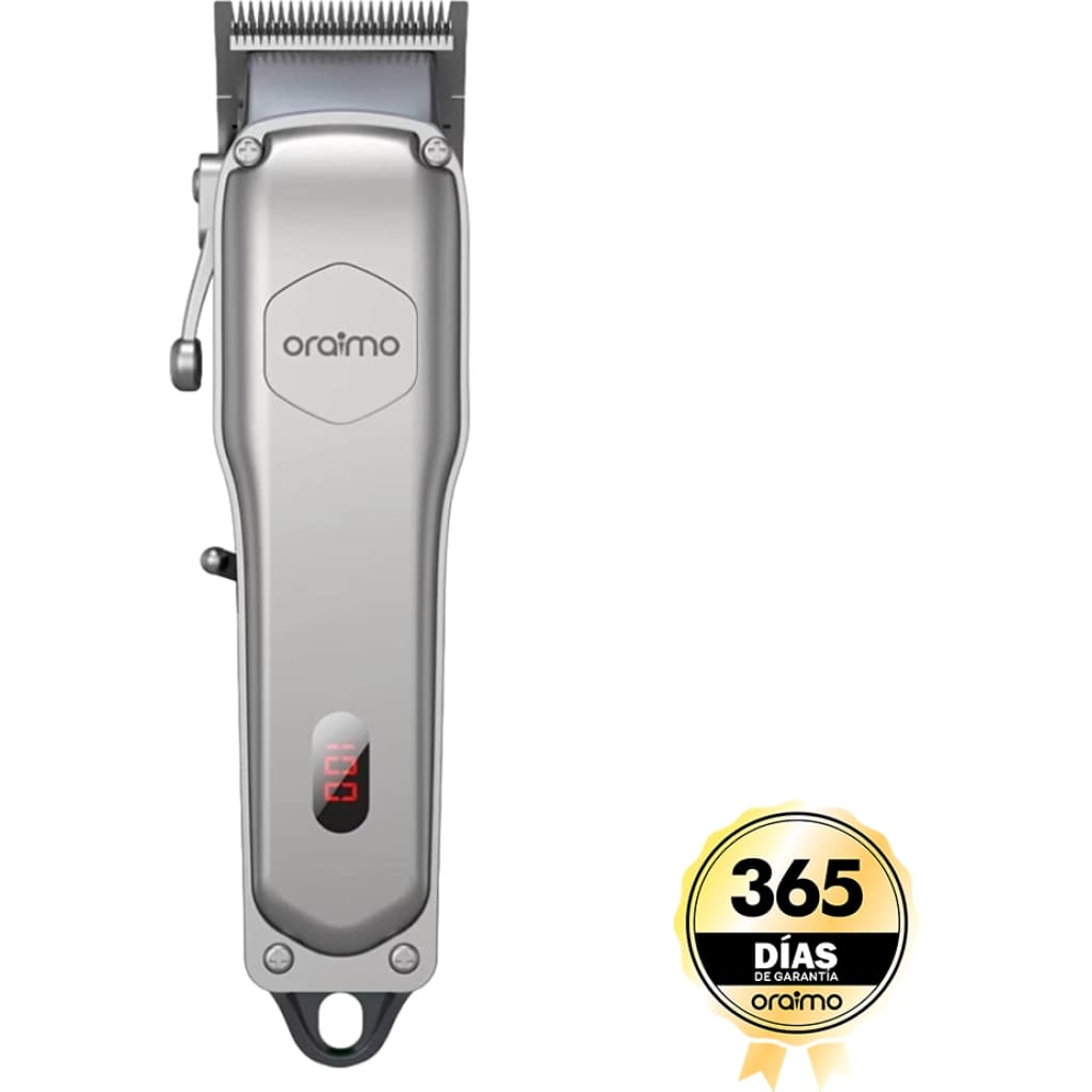 Máquina de cortar cabelo sem fio Oraimo SmartClipper 2, prata