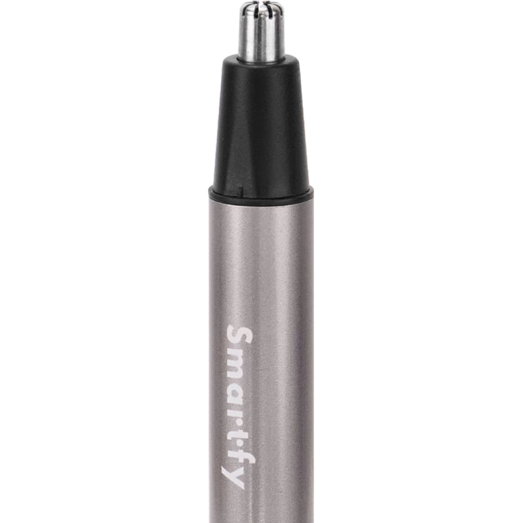 Aparador de pelos do nariz recarregável Smartfy DN-02B, cinza e preto