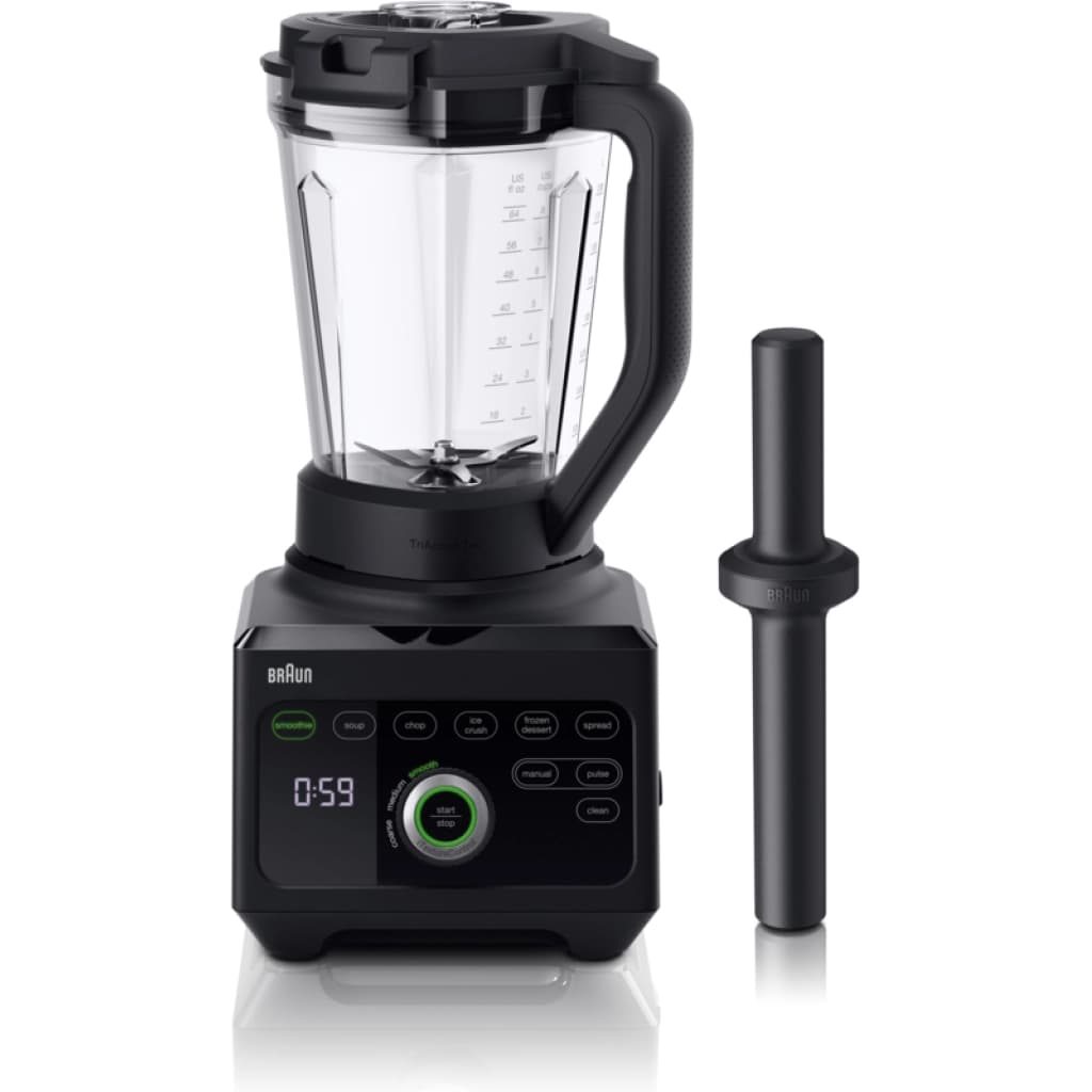 Braun PowerBlend 9 Standmixer, 1600 W, 2-l-Tritan-Behälter, Programme