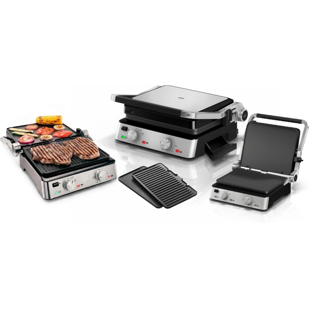 Braun MultiGrill 7 Kontaktgrill, 2000 W, Doppelplatten