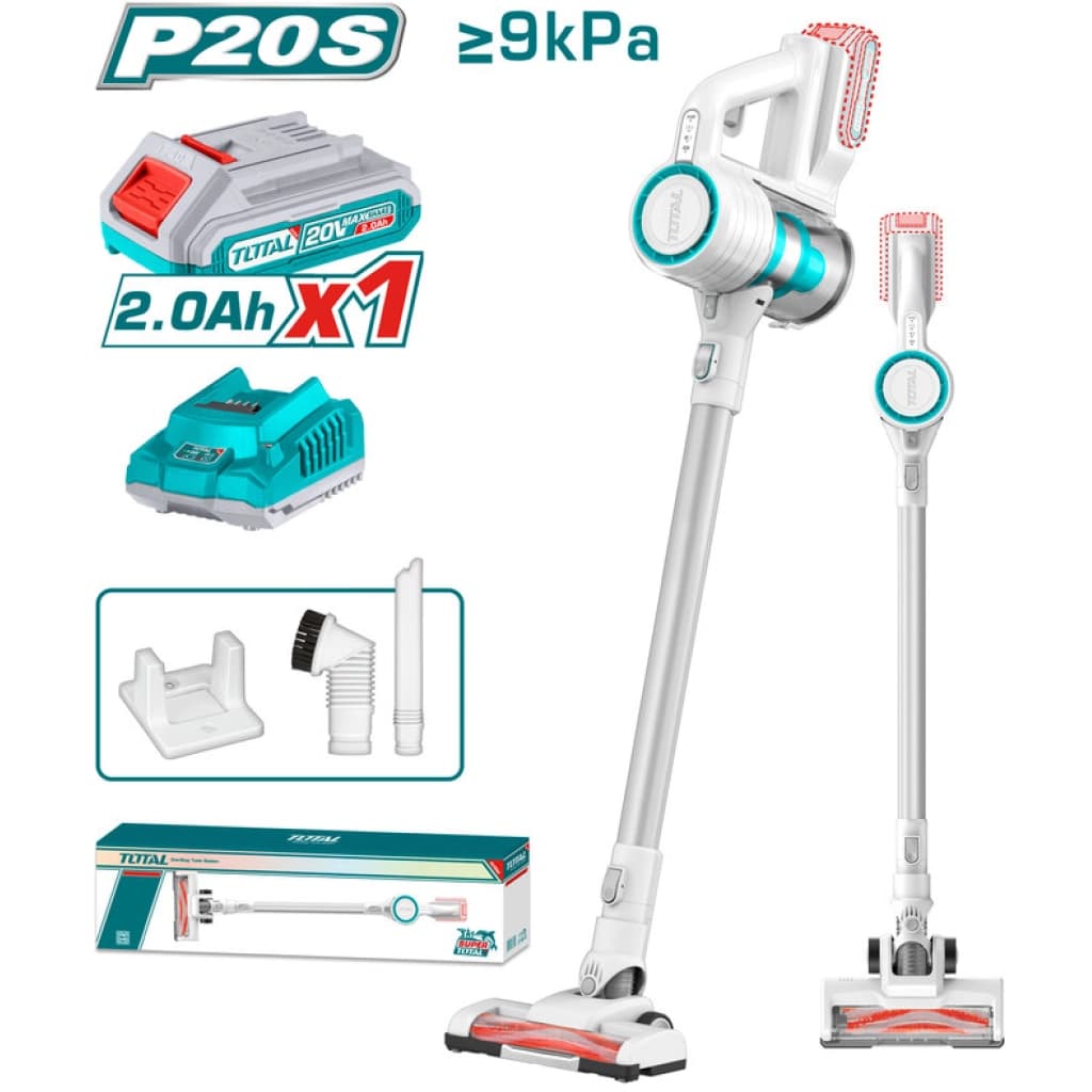 Total TVLI2006 20 V Cordless Handheld Vacuum with Battery, 120 W