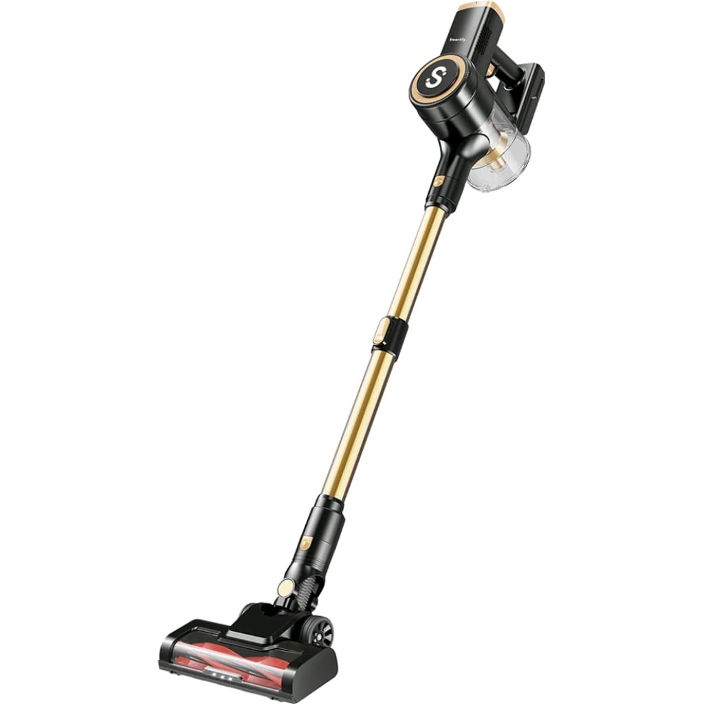 Smartfy VCC01B Cordless Stick Vacuum, 20,000 Pa, Black