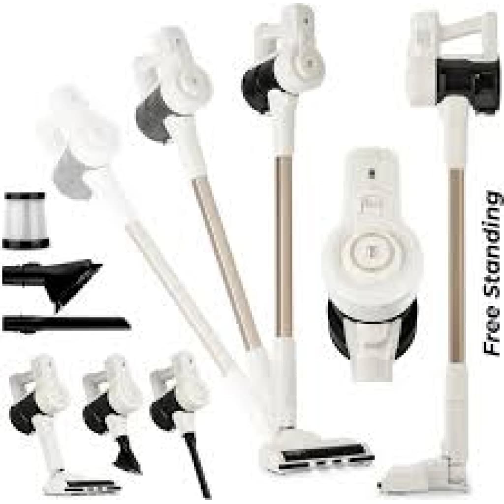 Berlinger Haus BH-9844 Cordless Stick Vacuum, 165 W, Cream