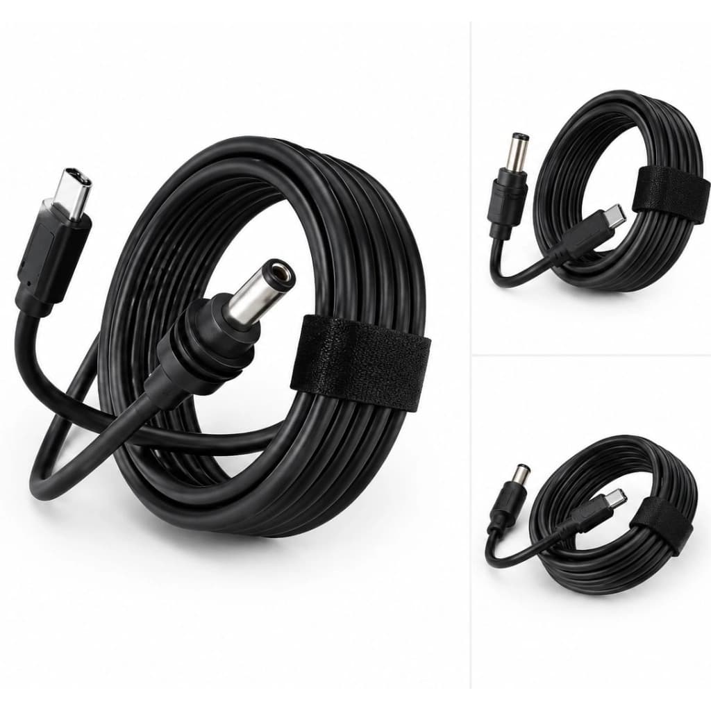 Cable de alimentación USB-C ABC A3101 para Starlink Mini, 2 m, negro