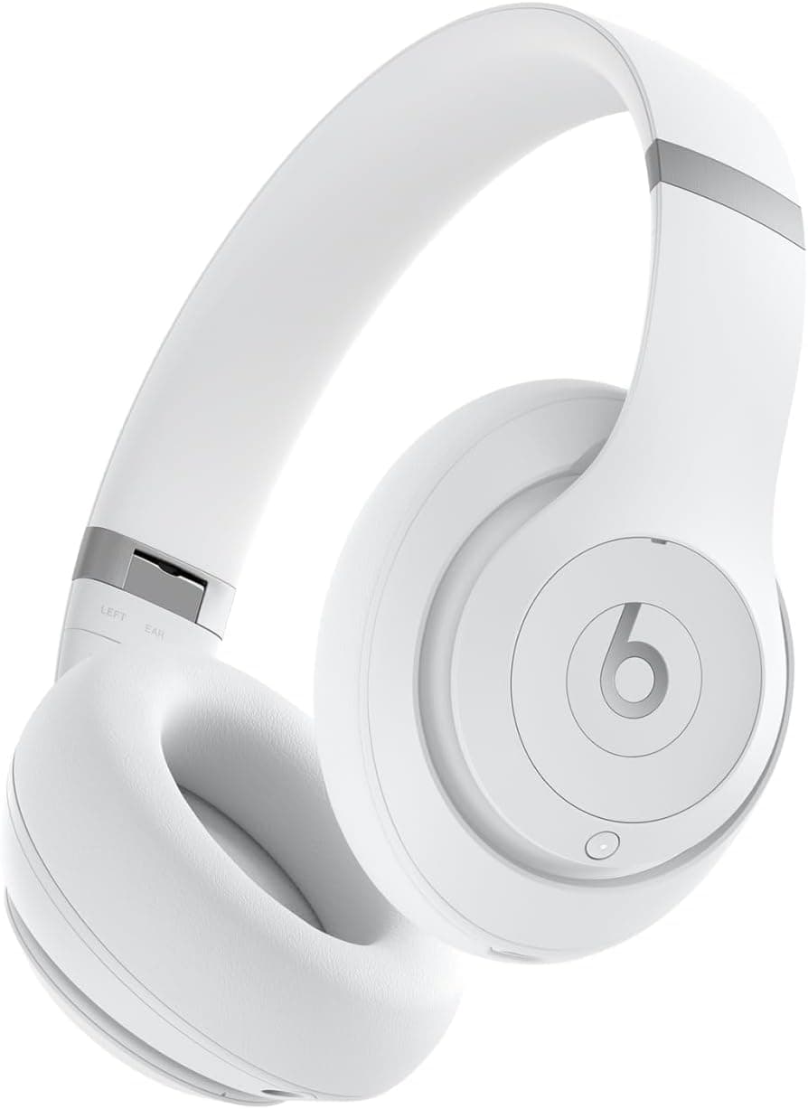 Beats Studio Pro Wireless Noise Cancelling Headphones, Matte White (MC2P4LL/A)