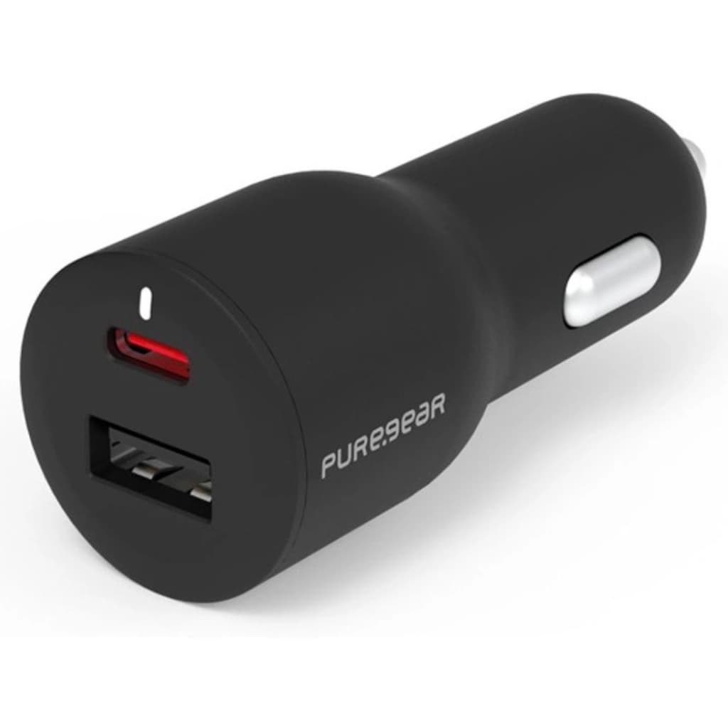 PureGear Auto-Ladegerät, USB-A und USB-C