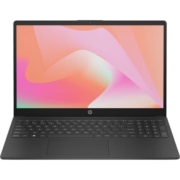 HP 15t-fd000 Laptop, Intel Core i7-1355U, 8 GB RAM, 256 GB SSD, Black, image 1 of 3