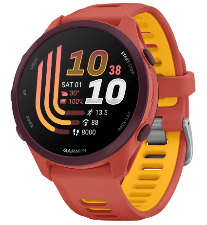 Garmin Forerunner 170 Music GPS-Smartwatch, Gelb/Pink Mango, Bild 1 von 1
