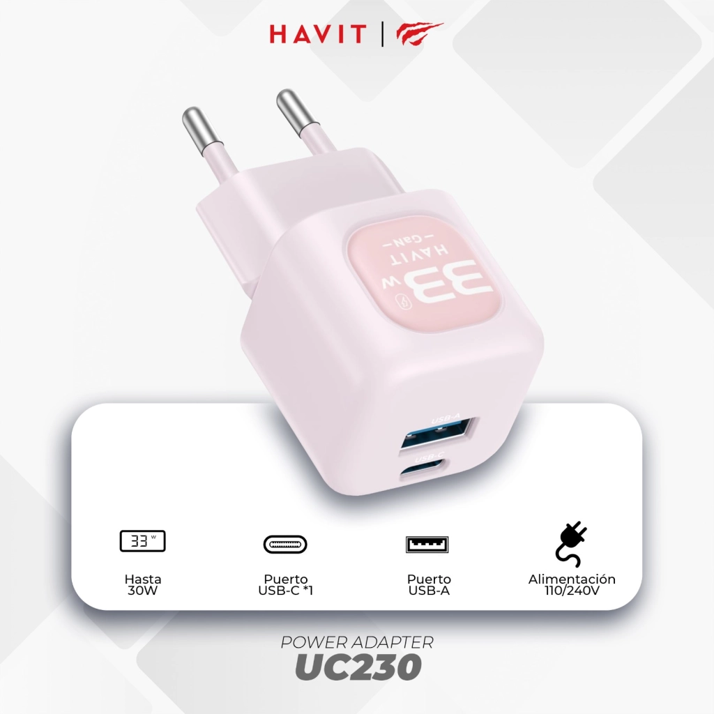 Havit UC230 33 W GaN charger
