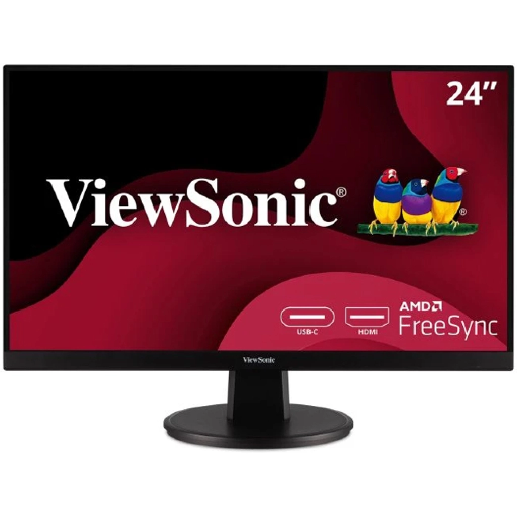 ViewSonic 24-inch monitor with USB-C