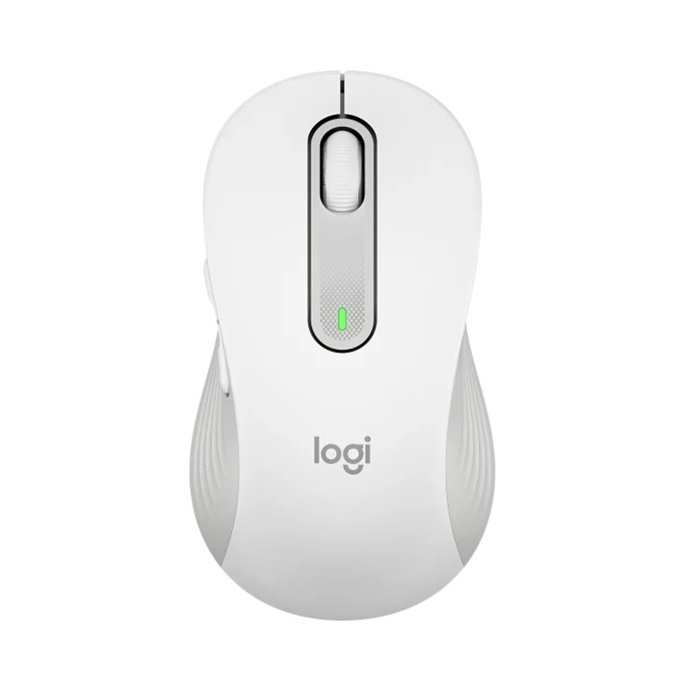 Logitech Signature M650 L Wireless Mouse, Large, Off-White