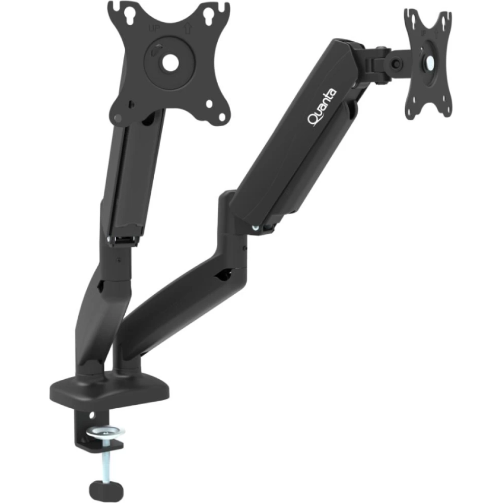 Suporte articulado Quanta QTSAM810 para 2 monitores, de mesa, imagem 1 de 1