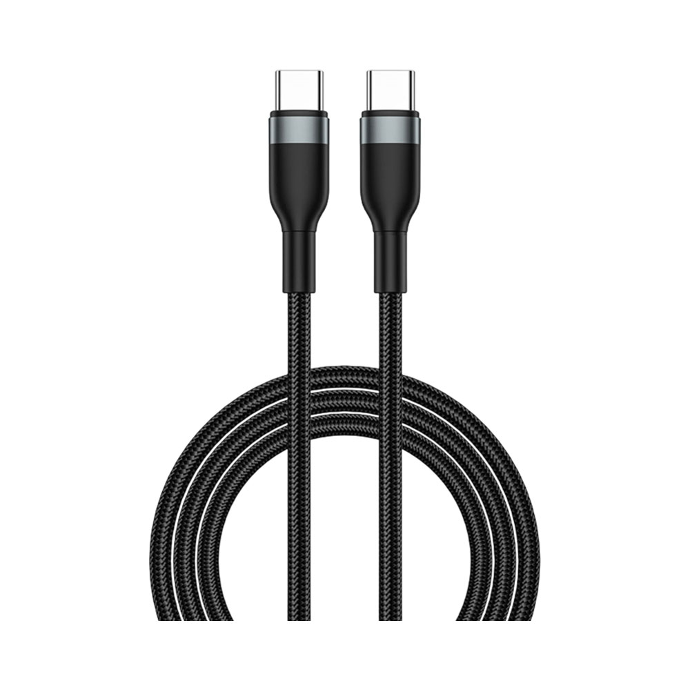 Luxor braided USB-C to USB-C cable, 2 m, 100 W, image 1 of 1