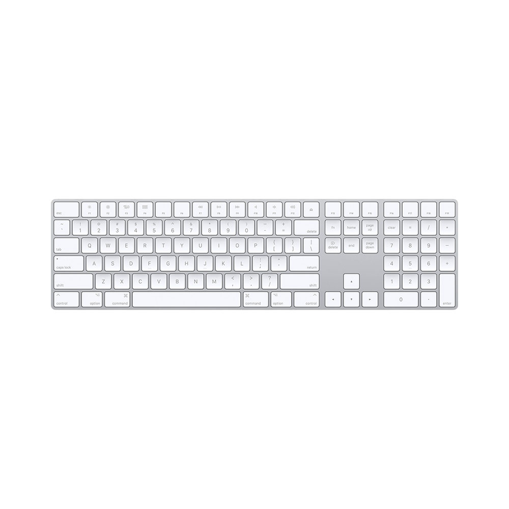 Apple Magic Keyboard com teclado numérico (MXCJ3), inglês EUA, imagem 1 de 3