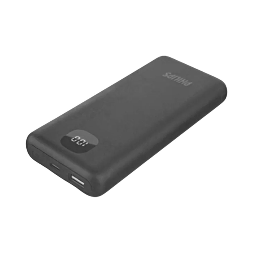 Philips DLP8716 10,000 mAh Power Bank, Black
