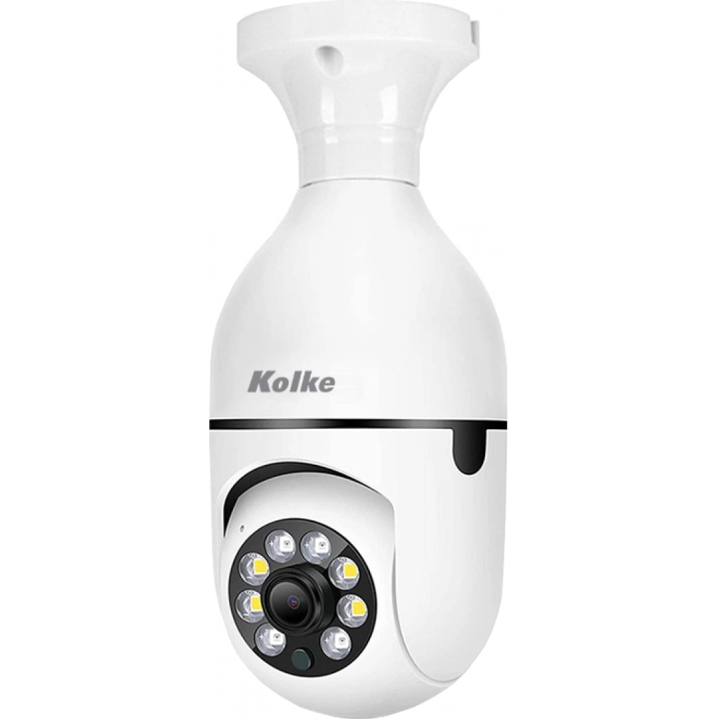 Kolke KUC-650 3MP schwenkbare WLAN-Kamera für die Lampenfassung