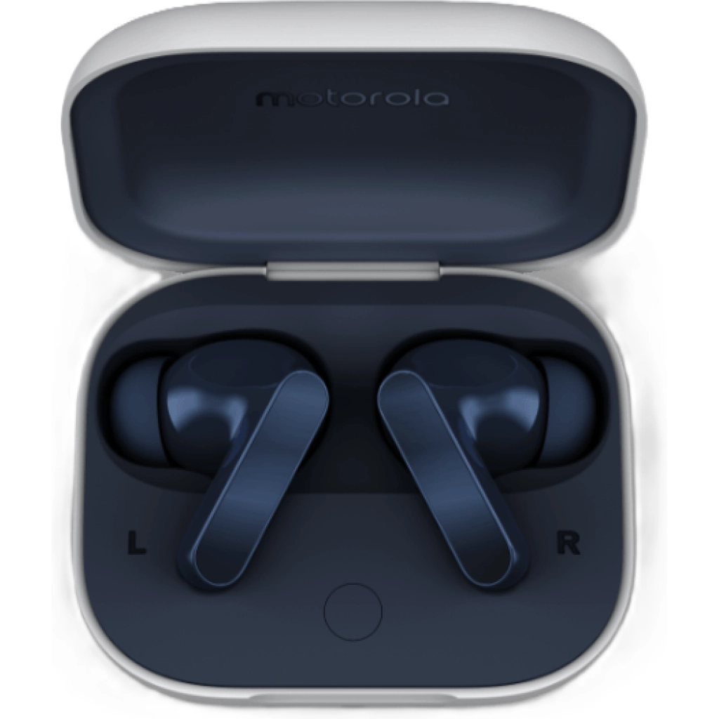 Motorola moto buds True-Wireless-Ohrhörer mit ANC, Blau