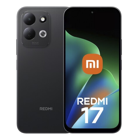 Celular Xiaomi Redmi 17 6 GB RAM 256 GB Dual SIM, Negro, imagen 1 de 3