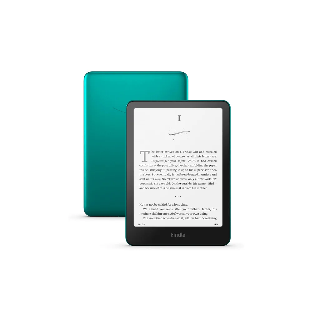 Amazon Kindle Paperwhite Signature Edition E-Reader, 7", 32 GB, Metallic Jade (12. Generation)