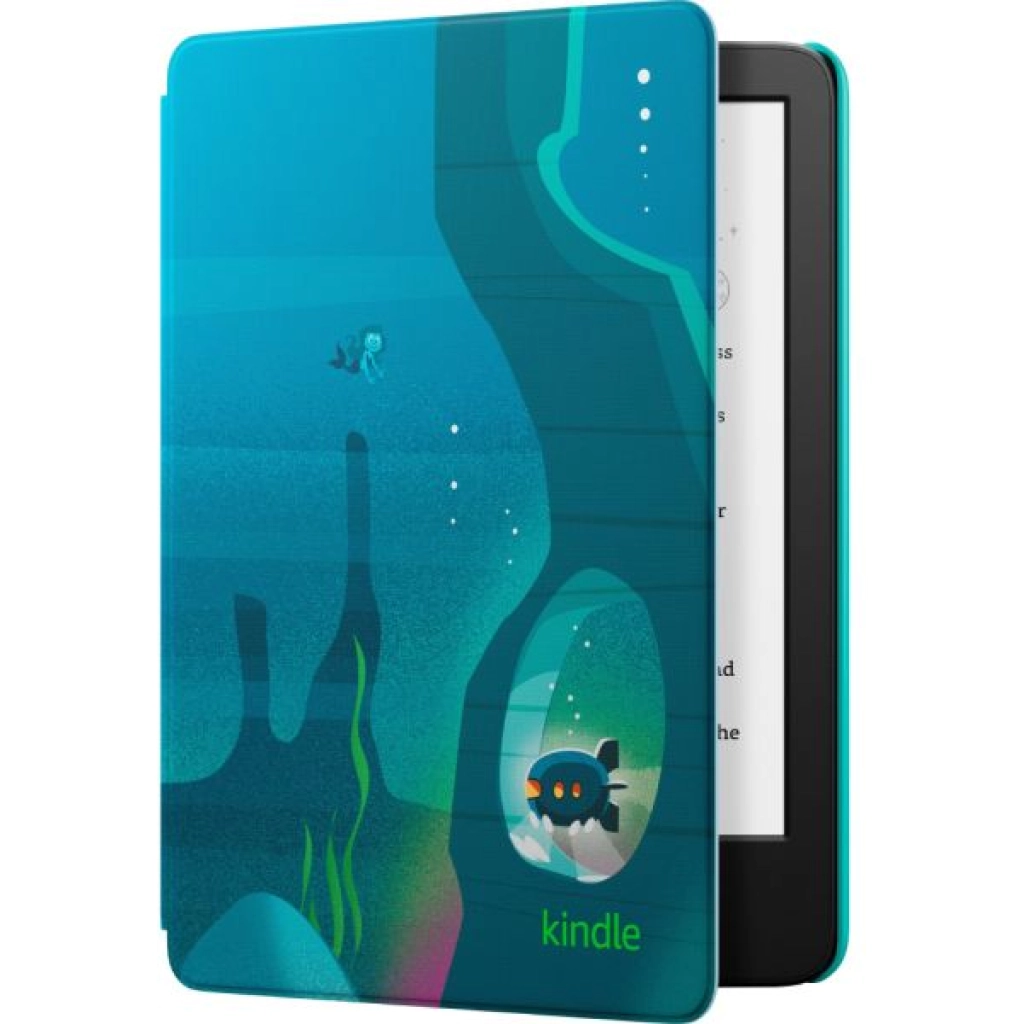 Amazon Kindle Kids E-Reader, 6", 16 GB, Ocean-Explorer-Hülle (2024)